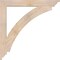 Ekena Millwork Thorton Traditional Smooth Bracket, Douglas Fir, 3 1/2"W x 34"D x 34"H BKT04X34X34THR01SDF - alternate 4